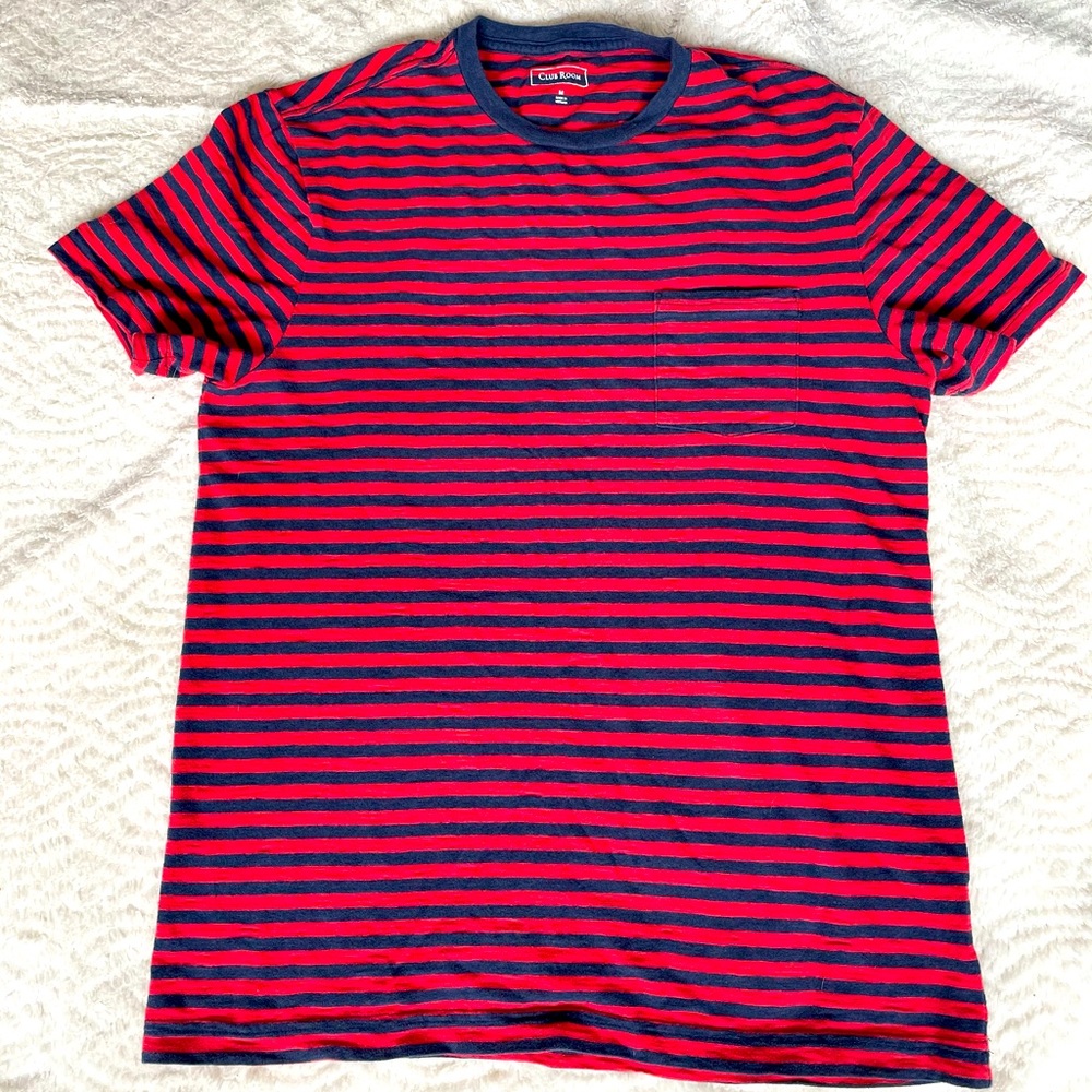 Club Room Red & Grey Tee